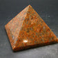 Natural Rosophia Feldspar Pyramid From Rocky Mountains - 2.5" - 418.80 Grams