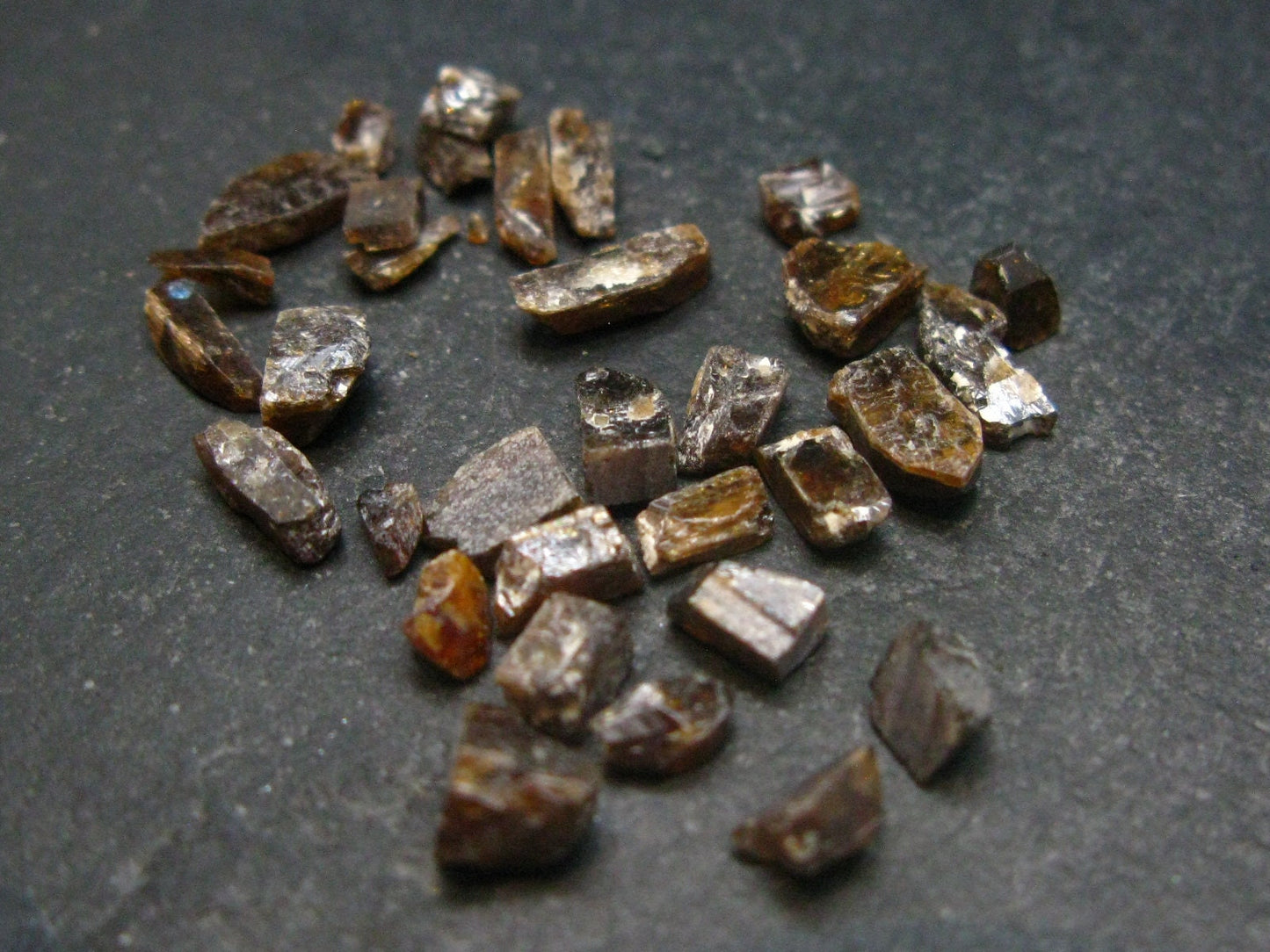 Lot of 30 Rare Xenotime Crystal from Brazil - 4.00 Grams