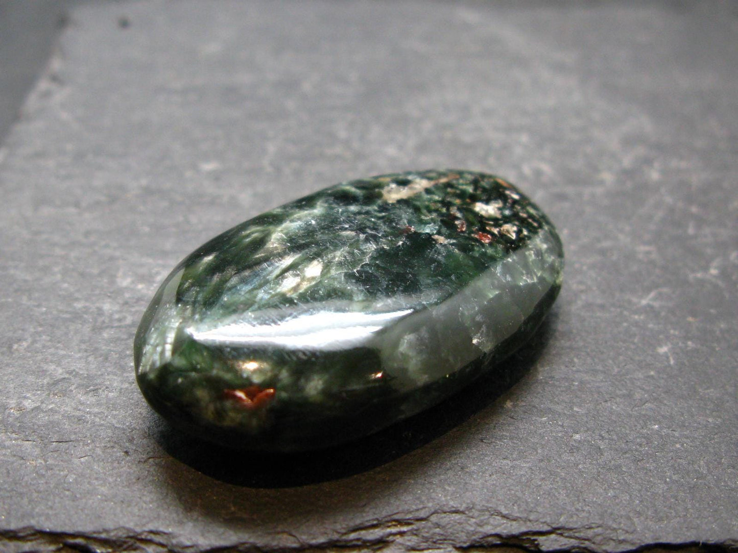 Large Polished Seraphinite Clinochlore Angels Wings Piece From Russia - 1.6" - 15.73 Grams