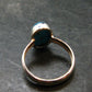 Genuine Turquoise Sterling Silver Ring - 2.40 Grams - Size 7