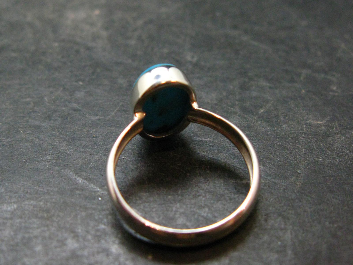 Genuine Turquoise Sterling Silver Ring - 2.40 Grams - Size 7