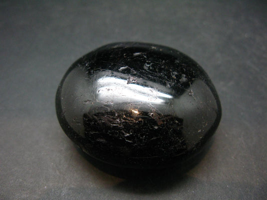 Black Tourmlaine Schorl Tumbled Stone - 1.9"