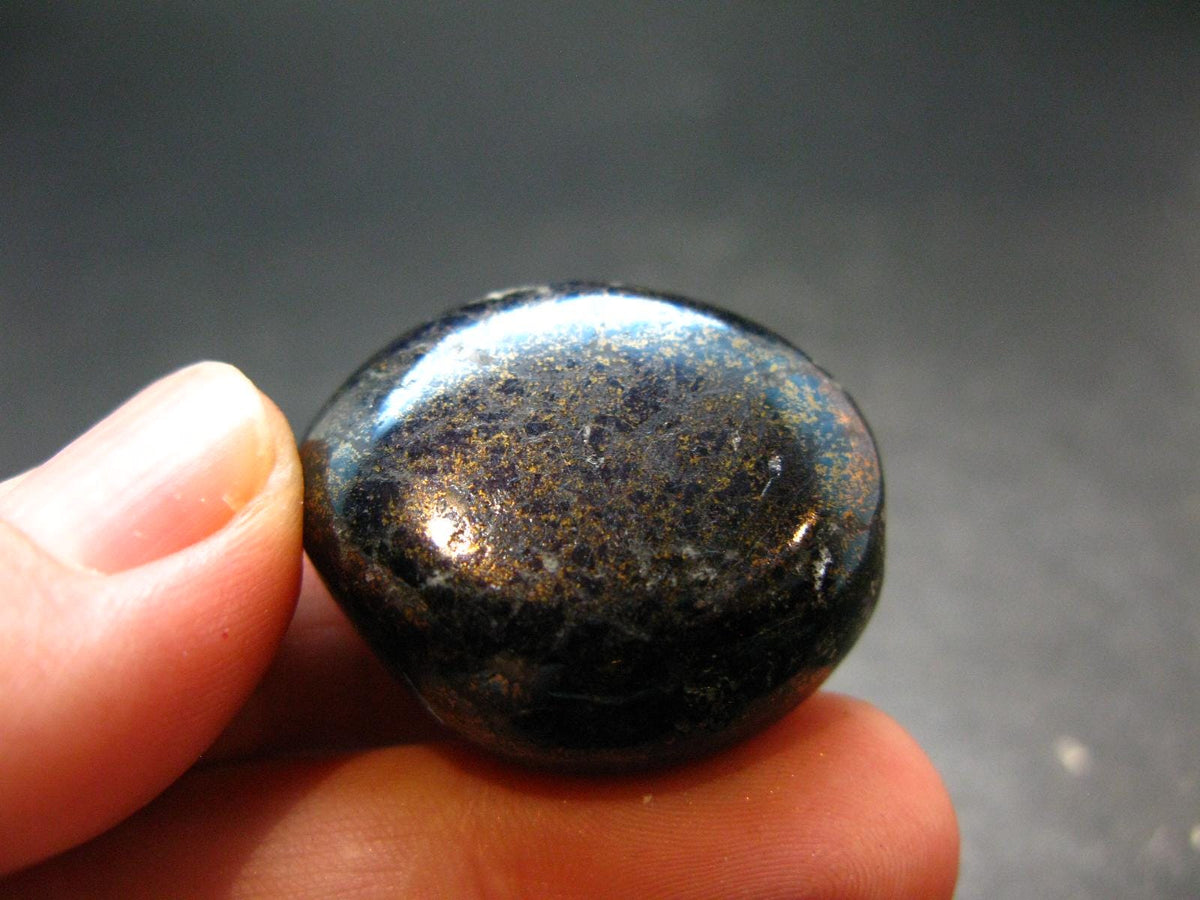 Covelite Covellite Tumbled Stone From Peru - 1.2" - 26.44 Grams