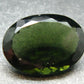 Moldavite Tektite Gem Cut Facetted Stone from Czech Republic - 19.50 Carats - 23x17mm