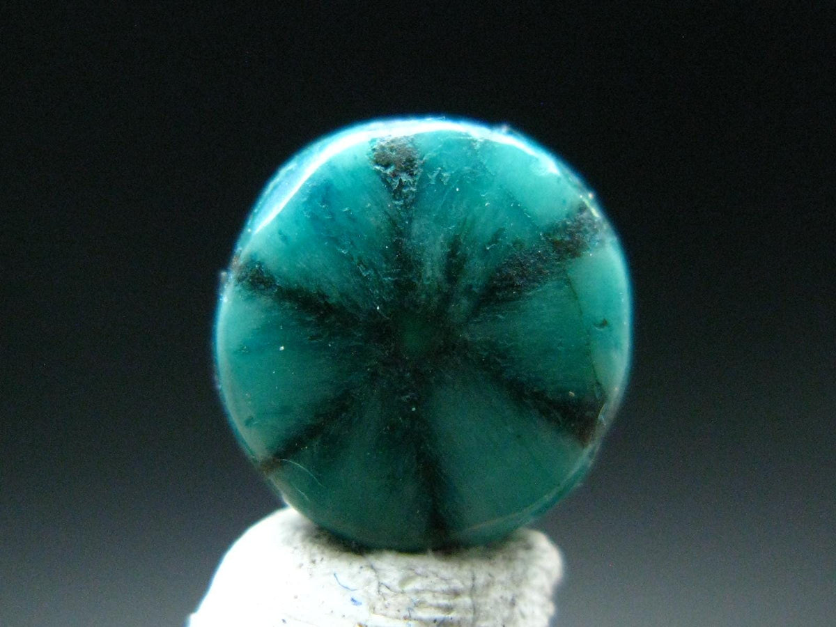 Beautiful Rare Gem Trapiche Emerald From Colombia - 1.85 Carats - 8.5x8.5mm