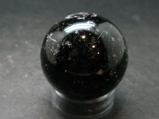 Incredible Cintamani Stone Pearl of Fire Sphere Ball from Indonesia - 1.2" - 85.81 Grams