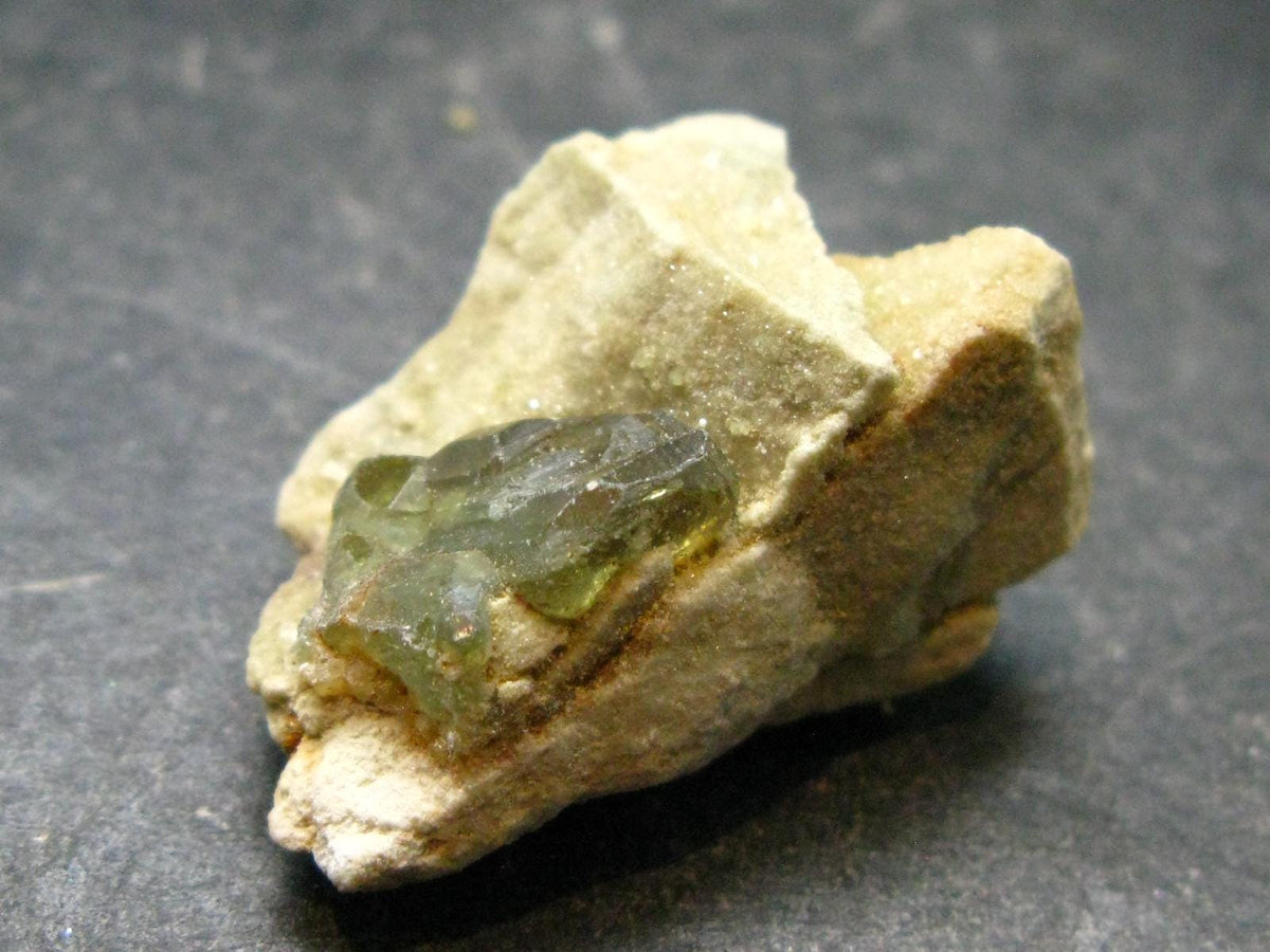 Rare Demantoid Garnet Cluster from Madagascar - 1.1" - 8.71 Grams