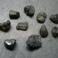 Lot of 10 Rare Alexandrite Chrysoberyl Crystals From Brazil - 38.42 Carats