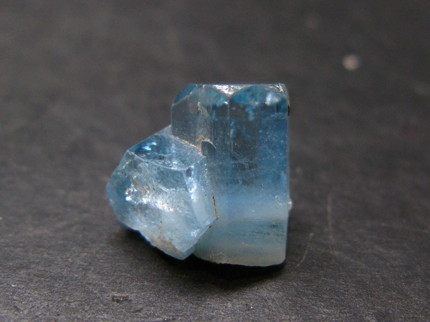 Gem Aquamarine Crystal Blue Beryl From Vietnam - 2.54 Grams - 0.5"