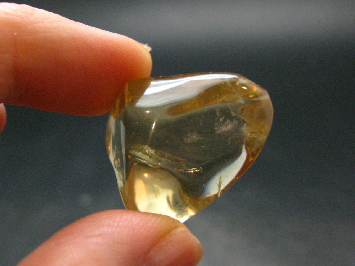 Bytownite Golden Labradorite Tumbled Stone From Mexico - 1.0" - 59.15 Carats