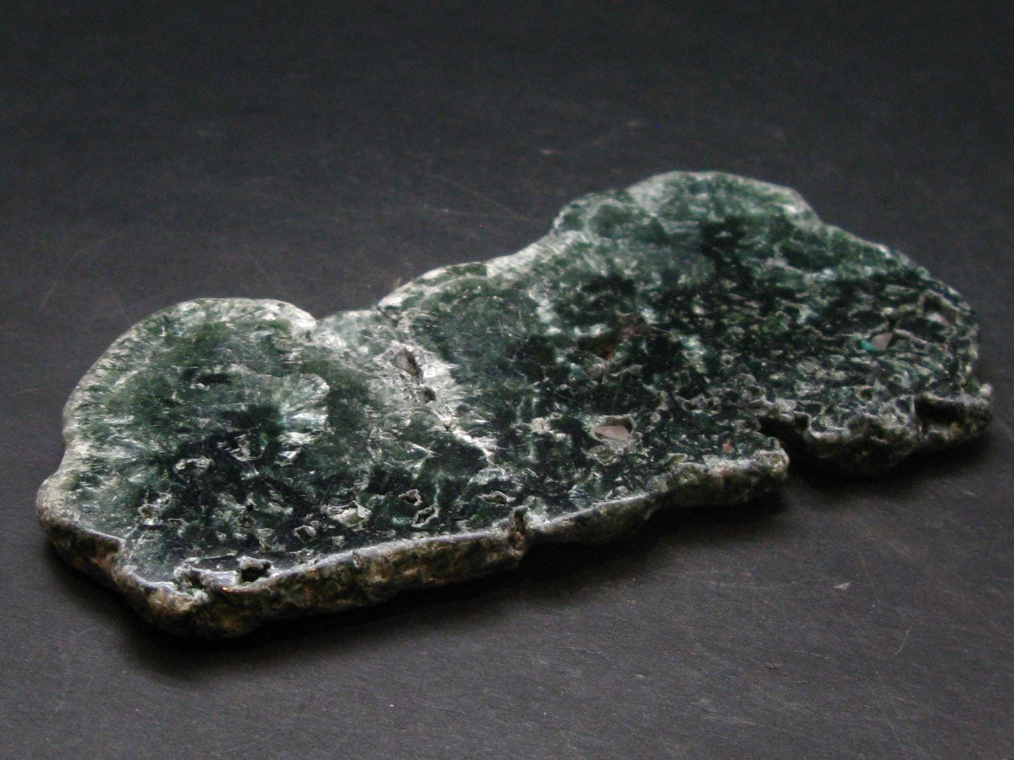 Nice Polished Seraphinite Clinochlore Stalactite Slab From Russia - 4.5" - 108.68 Grams