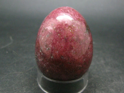 Large Rhodonite Egg From Canada - 100 Grams - 1.7"