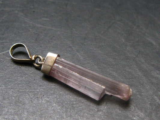 Pink Tourmaline Crystal Pendant - 1.5" - 2.0 Grams