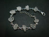 Phenakite Phenacite Silver Bracelet From Brazil- 7" - 14.0 Grams
