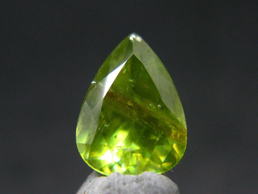 Rare Titanite Sphene Gem Cut Stone From Brazil - 2.42 Carats