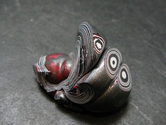 Very Cool Fordite "Detroit Motor City Agate" from Michigan - 1.5"- 10.06 Grams