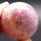 Natural Multicolored Spodumene Kunzite Hiddenite Sphere Ball From Brazil - 1.9"