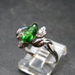 Helenite Gaia Stone Gem Sterling Silver Ring From Washington - Size 9 - 1.19 Carats