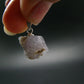 Rare Lilac Herderite Crystal Silver Pendant from Brazil - 0.8" - 1.81 Grams