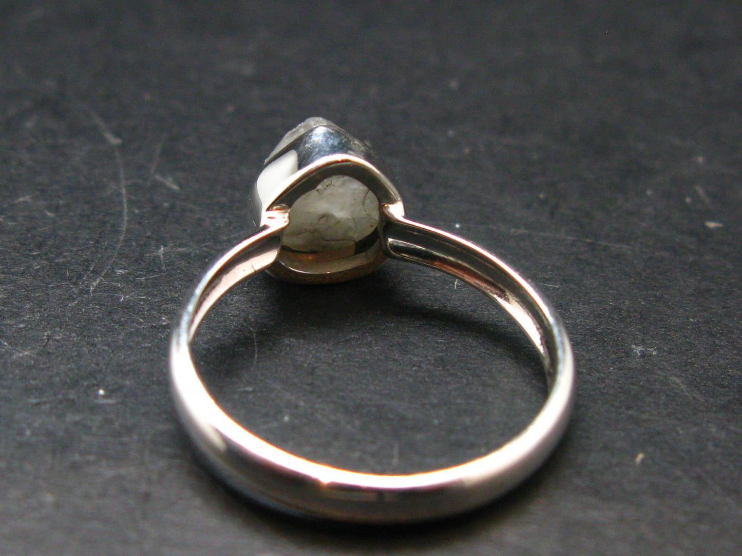 10.40 Carat Phenakite Phenacite Sterling Silver Size 8 Ring from Brazil