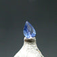 Gem Benitoite Cut Stone From California - 0.12 Carats - 3.6x3.0mm