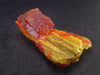 Rare Fire Realgar on Orpiment Crystal From Russia - 1.9" - 23.5 Grams