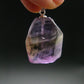 Stunning Natural Gem Ametrine Crystal Silver Pendant From Bolivia - 1.1" - 5.13 Grams