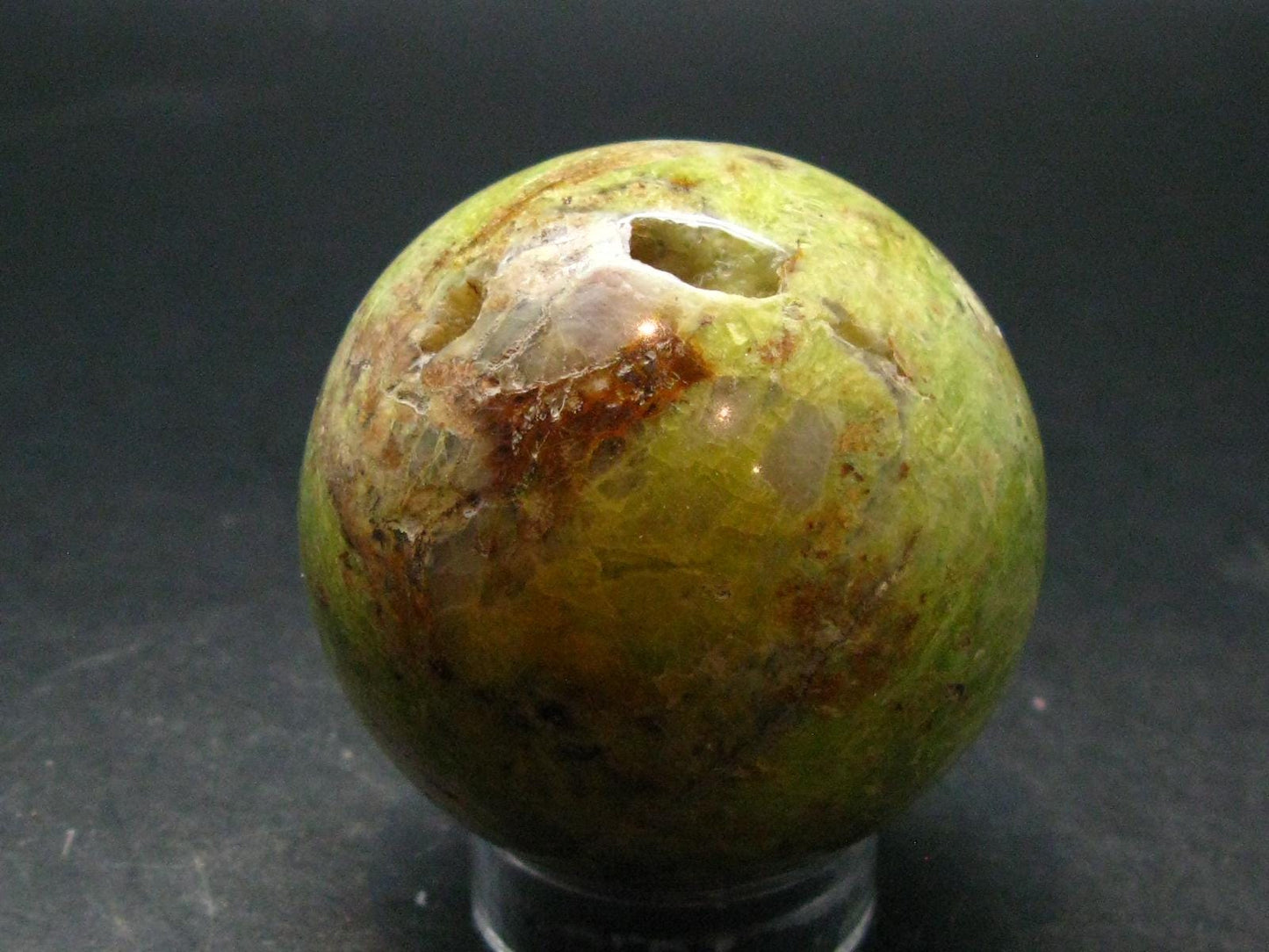 Rare Green Opal Sphere From Peru- 2.1" - 172.46 Grams