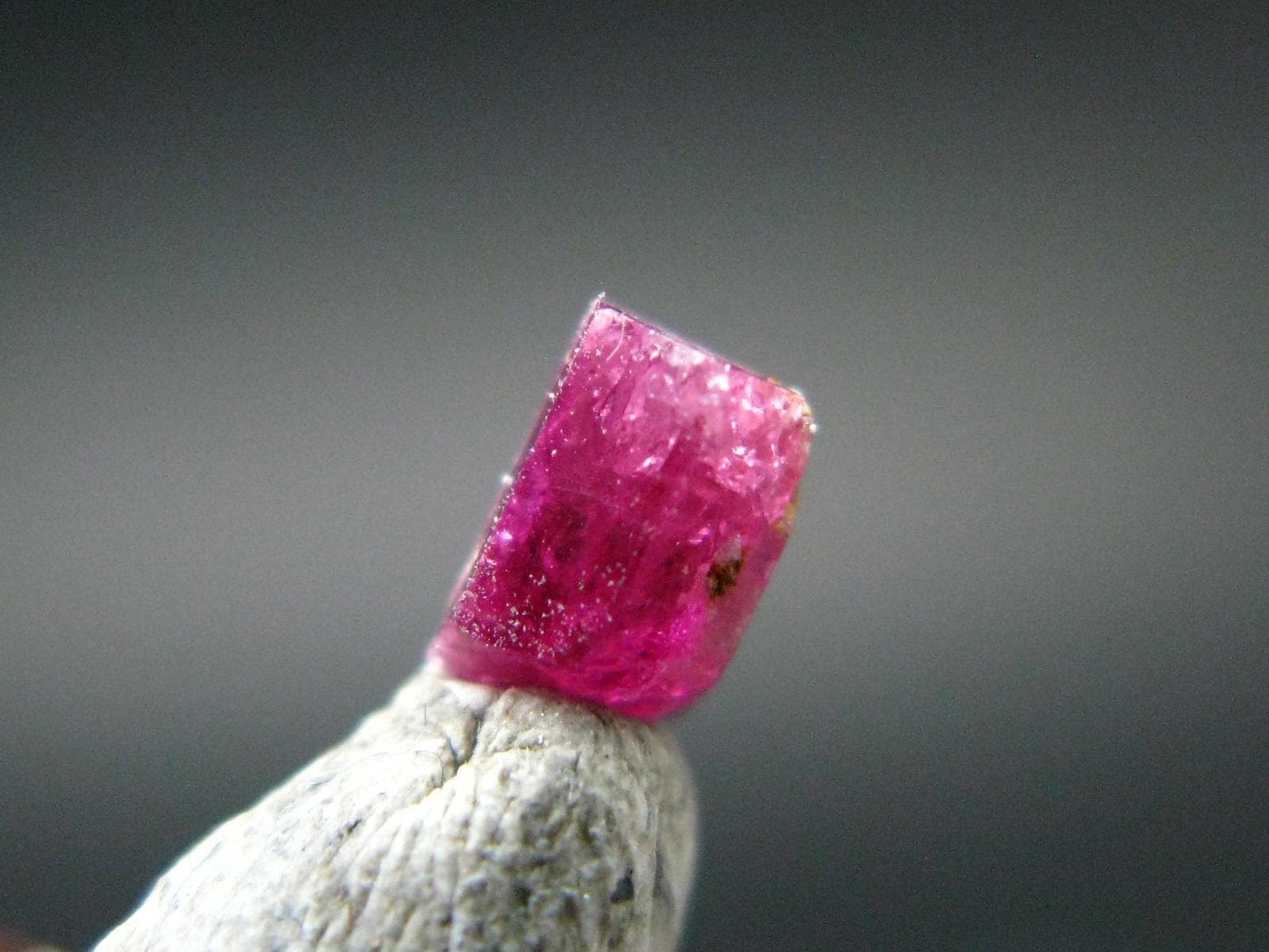 Nice Rare Gem Bixbite Red Emerald Beryl Crystal From Utah USA - 0.30 Carats