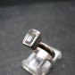 Phenakite Phenacite Crystal Facetted Silver 2.02 Carats Ring From Russia - Size 6 - 2.0Grams