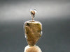 Phenakite Phenacite Crystal Silver Pendant From Brazil - 1.1" - 3.12 Grams