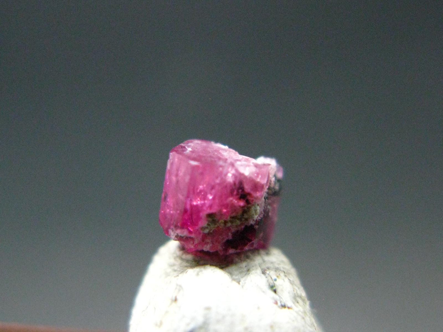 Nice Rare Gem Bixbite Red Emerald Beryl Crystal From Utah USA - 0.36 Carats