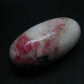 Rare Pink Tugtupite Tumbled Shiva From Greenland - 19.5 Grams - 1.5"
