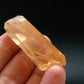 Tangerine Quartz Crystal Cluster From Brazil - 13.11 Grams - 1.9"