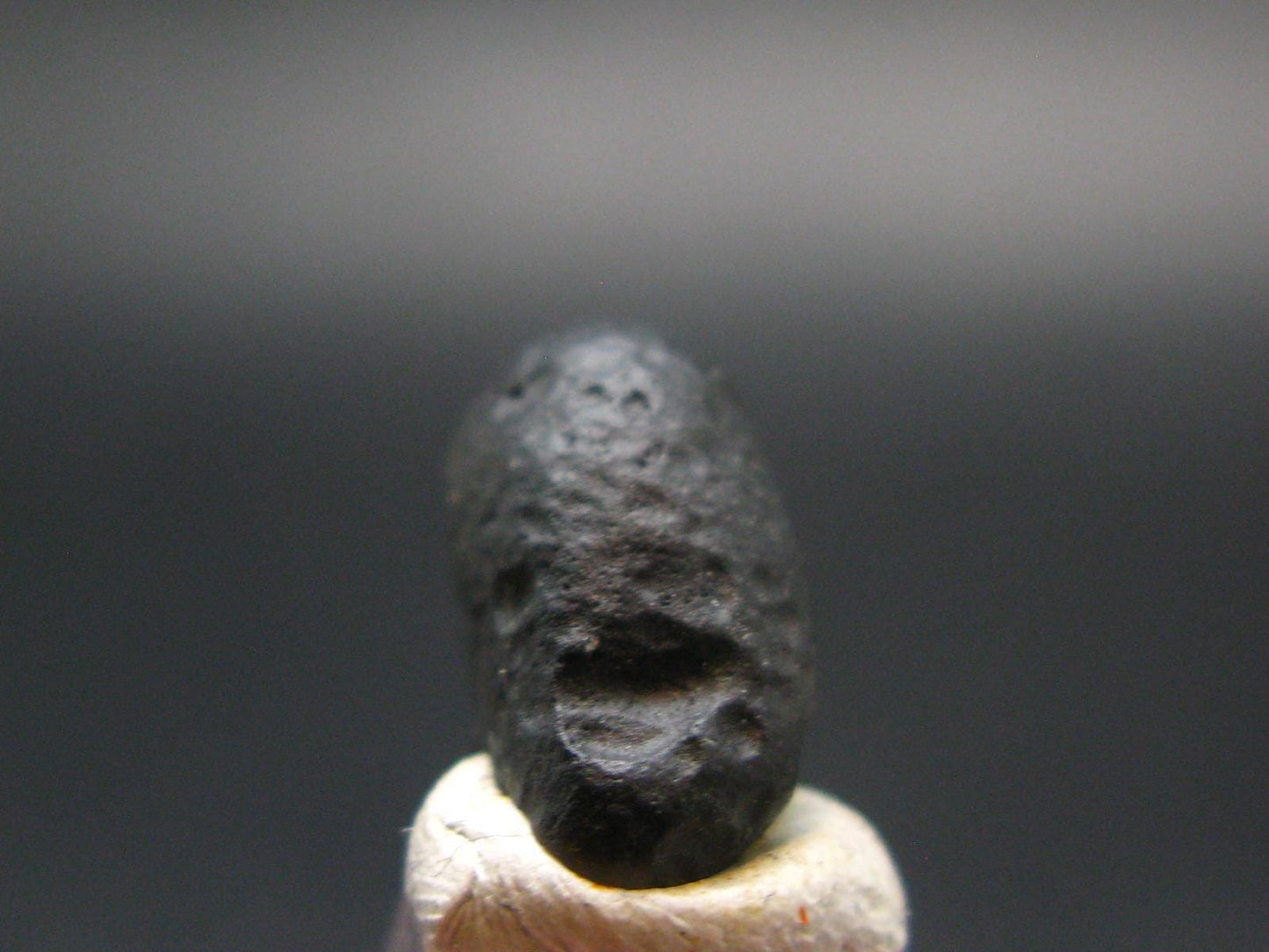 Rare Saffordite Cintamani Stone Pseudotektite Piece from Arizona USA - 7.10 Carats - 0.6"