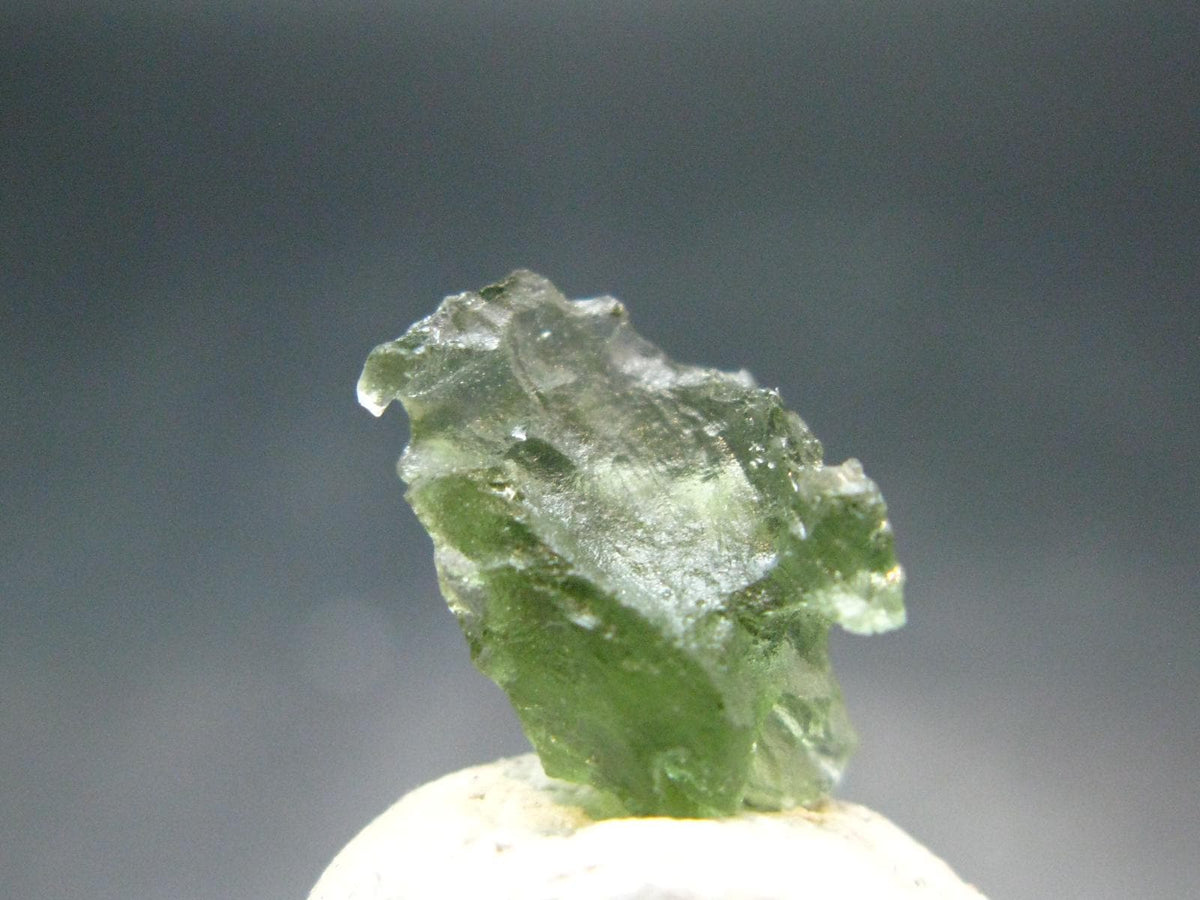 Moldavite Tektite Raw Piece from Czech Republic - 0.5" - 2.75 Carats - 0.56 Grams
