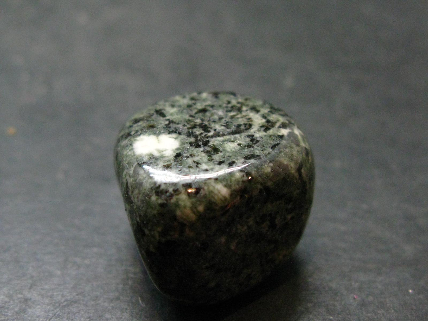 Rare Stonehenge Preseli Bluestone Tumbled Crystal From Wales UK - 0.8" - 18.76 Grams