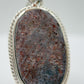 Lattice Sunstone Pendant Necklace, Sterling Silver Natural Crystal Jewelry