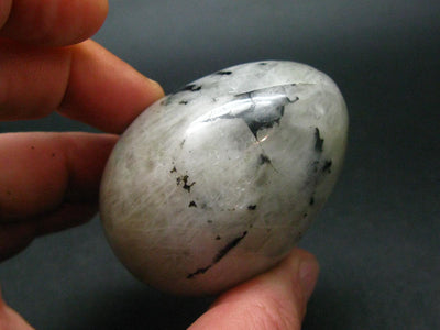 Extremely Rare Gem Phenakite Phenacite Egg From Brazil - 2.3"