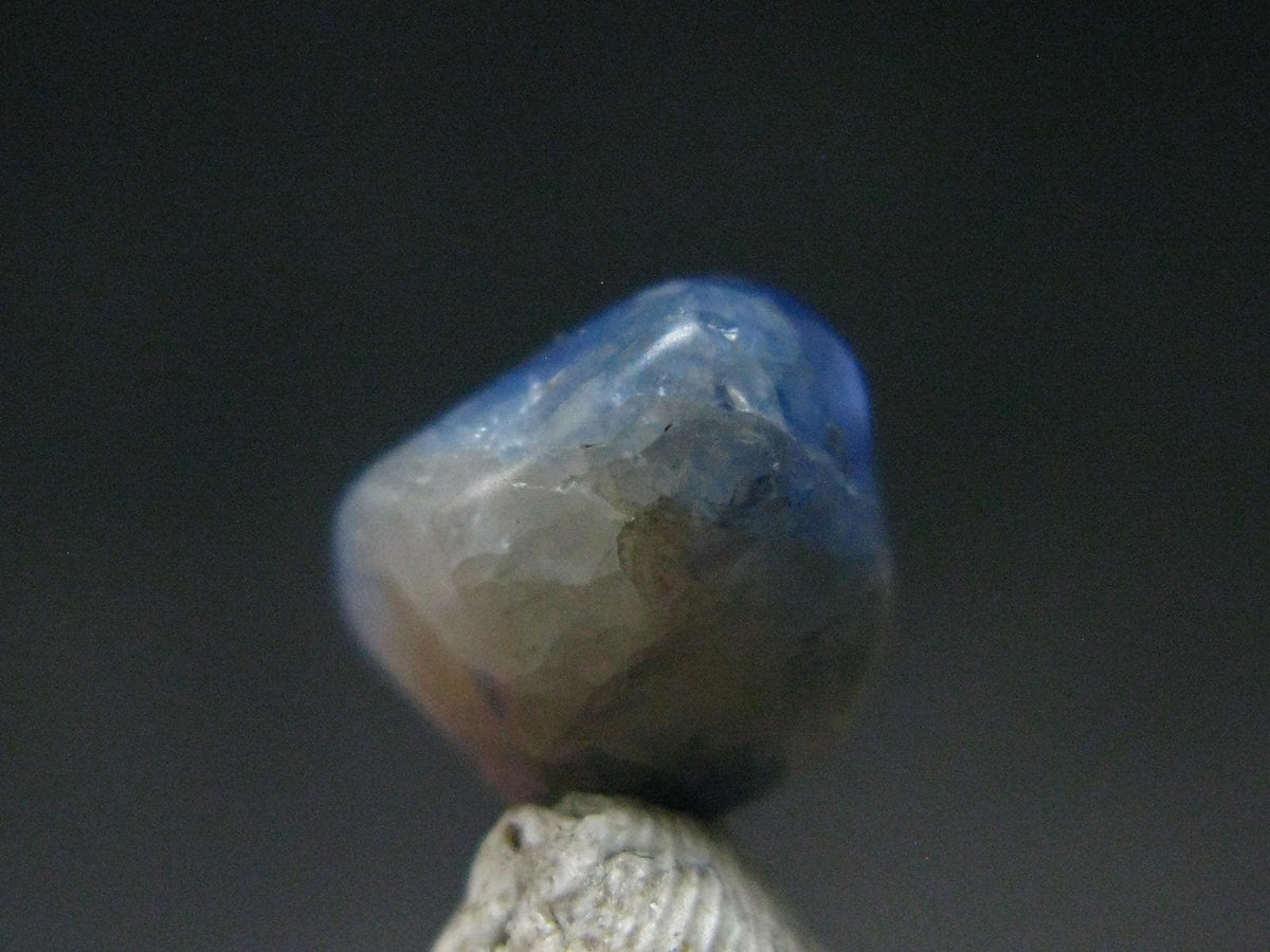 Gem Benitoite Polished Stone From California - 1.89 Carats - 8x7mm
