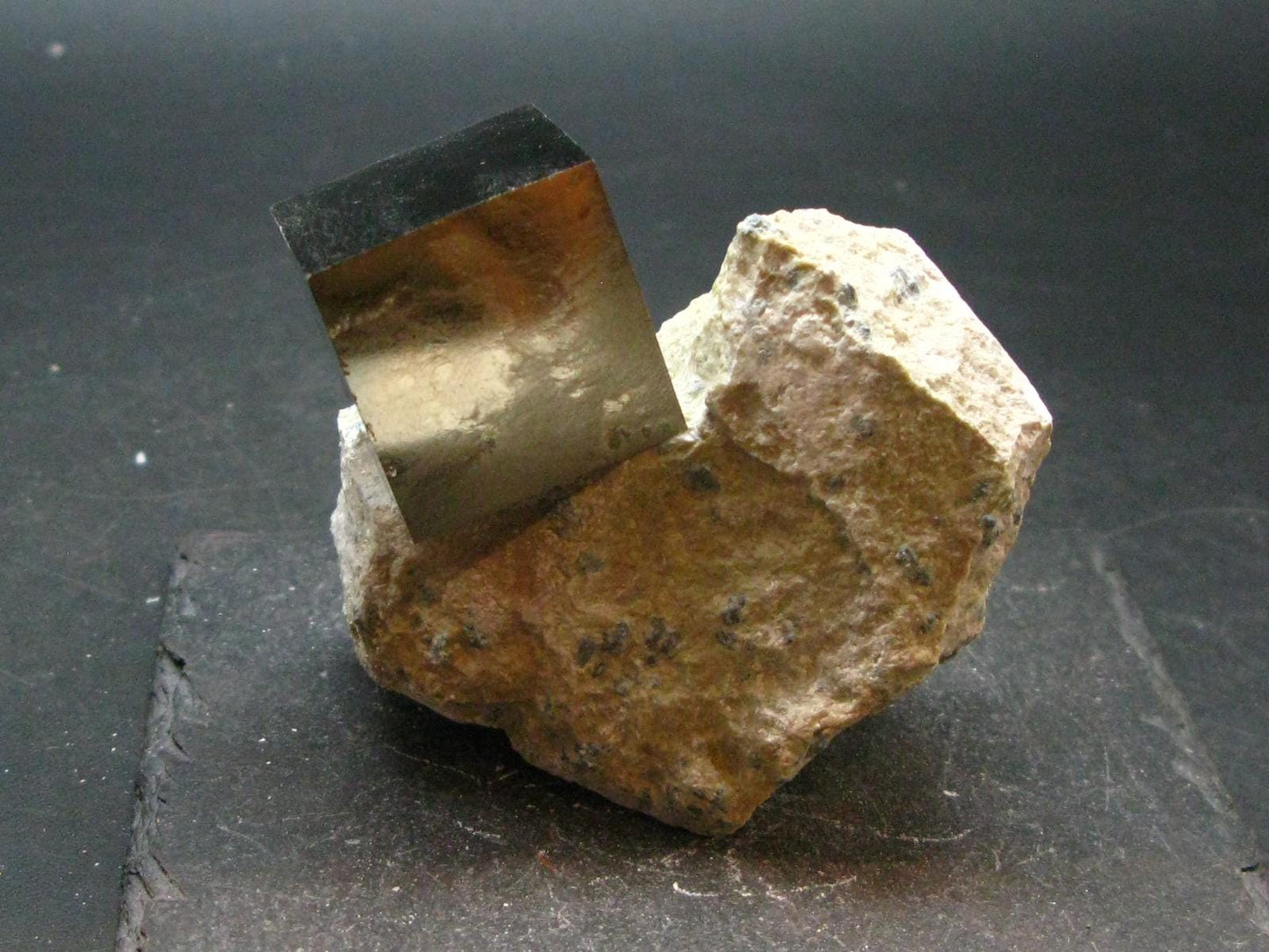 Perfect Pyrite Cube Cluster from Spain - 2.4"