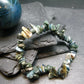Dianite (Blue Jade) Genuine Bracelet ~ 7 Inches ~ 8mm Tumbled Beads