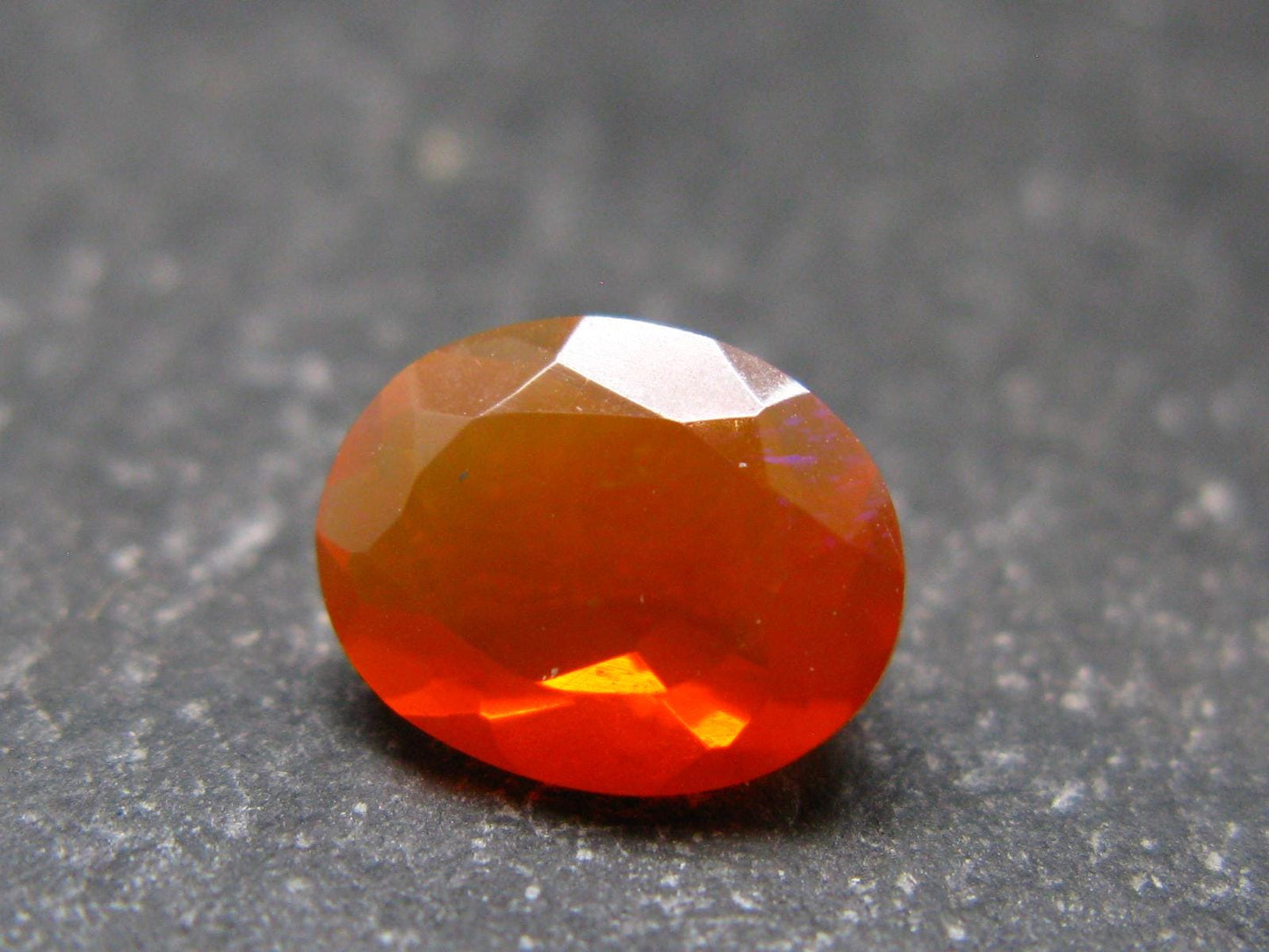 Fire Opal Cut Stone From Mexico - 1.20 Carats