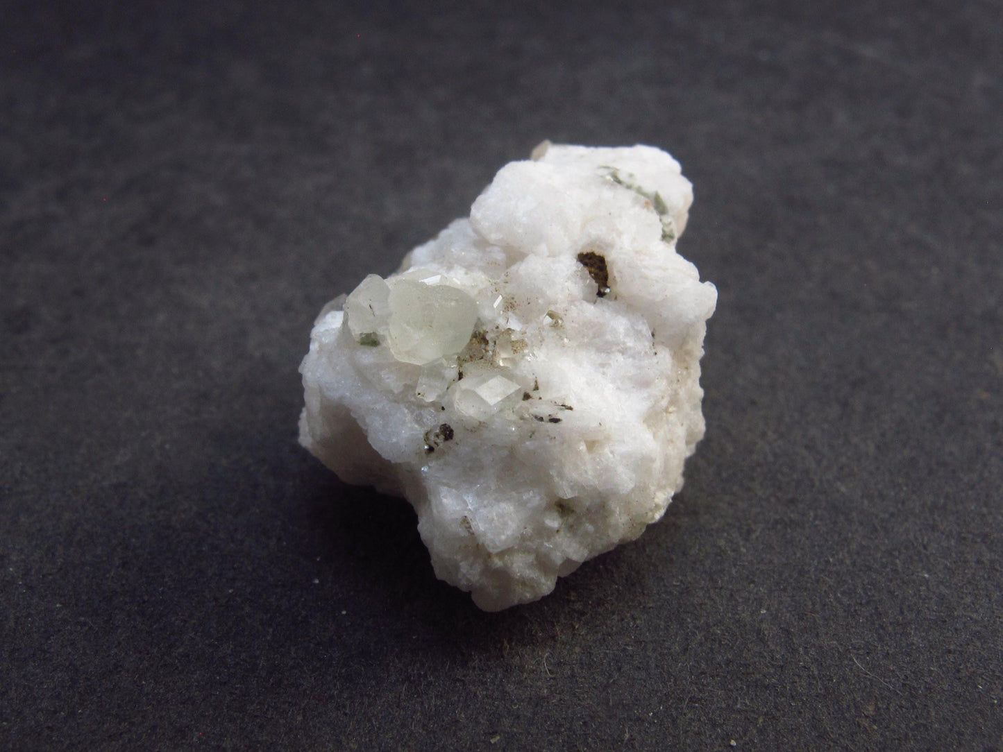 Rare Phenakite Phenacite on Feldspar Cluster from Colorado - 0.9" - 4.55 Grams