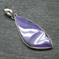 Sugilite Silver Pendant From South Africa - 1.6"