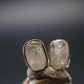 Natrolite Stud Earrings Sterling Silver From Tanzania - 1.34 Grams
