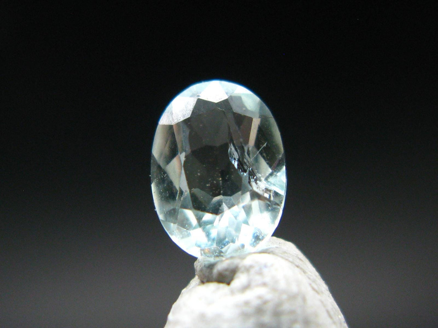 Gem Blue Amblygonite Cut Stone From Brazil - 0.60 Carats