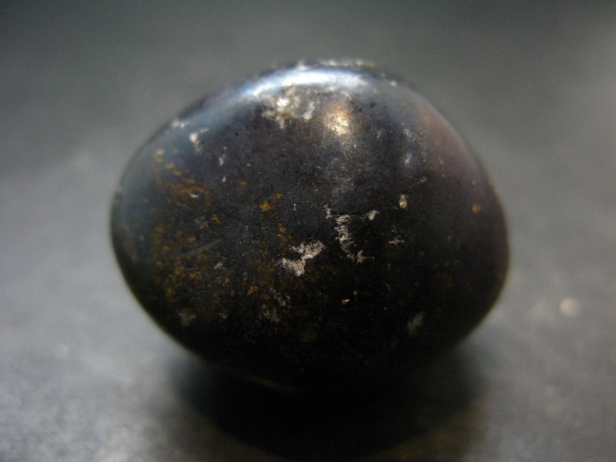Covelite Covellite Tumbled Stone From Peru - 1.4" - 46.79 Grams