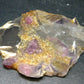 Stunning Tourmaline & Lepidolite in Quartz Slice From Russia - 3.3"