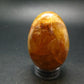 Yellow Fluorite Crystal Egg From China - 2.6" - 236.68 Grams
